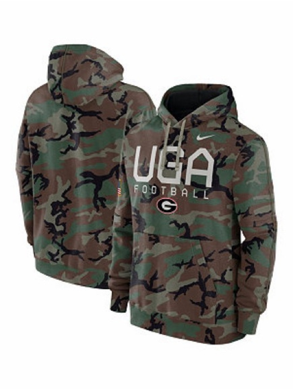 Nike Georgia Bulldogs Camo Hoodie